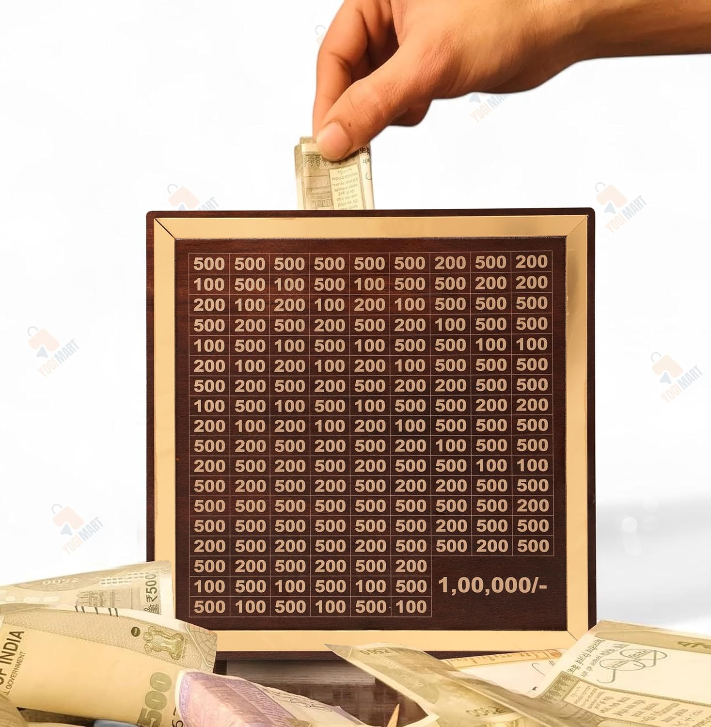 Traditional Wooden Money Bank (Original) - Jitechnical Shop